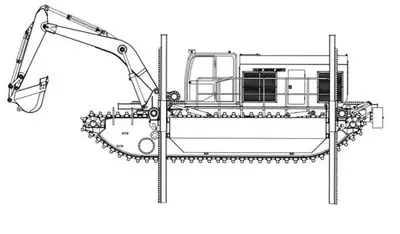 USED MULTIFUNCTIONAL AMPHIBIOUS DREDGER ALYTUS