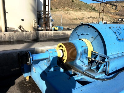 (2) Bird 44 x 132 solid bowl decanter centrifuges, CS.