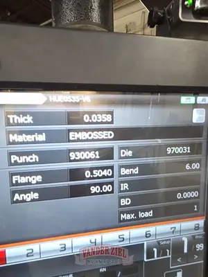 Used 2026 AMADA HRB 2204 Press Brakes Michigan US | Vander Ziel Machinery Sales #1348897