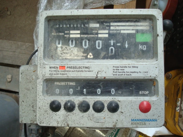 Bopp & Reuther Preset Flowmeter S/S