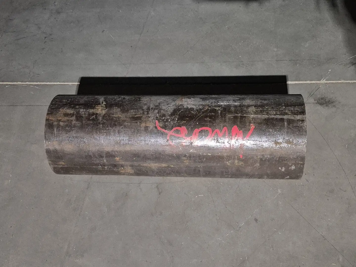 1026 HF Seamless Tubing ASTM A519, 8" OD x 6" ID x 23" Long, 120585