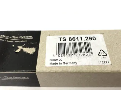 NEW RITTAL COMFORT HANDLE FOR PADLOCK AND LOCK INSERTS DAMAGED BOX