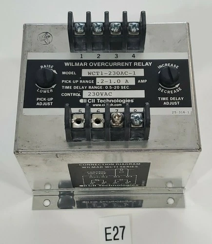 Used Wilmar WCT1-230AC-1 Relays & Switches | J&J Industrial Supply #498214