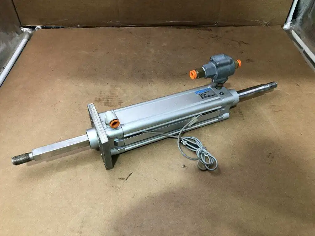 FESTO DNC-50-160-PPV-A-Q-S2 Double Ended Pneumatic Cylinder 145PSI 50mm X 160mm