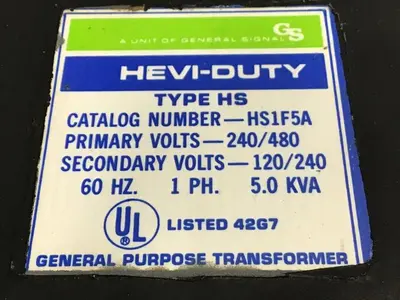 USED GENERAL SIGNAL HS1F5A