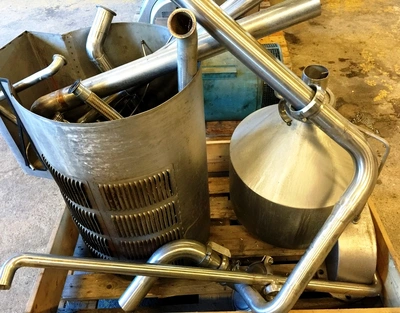Alfa-Laval MRPX 614 HGV-74 warm milk separator, 316SS.