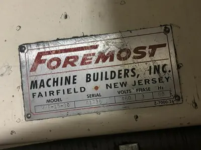 USED FOREMOST WMF-15-30