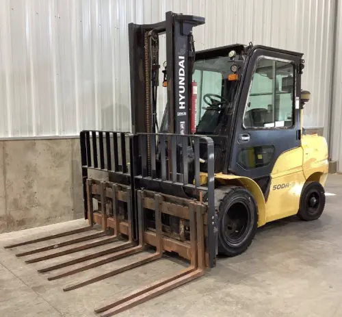 Used 2016 HYUNDAI 50DA-9 Internal Combustion Forklifts: Pneumatic Tire Pennsylvania US | National Lift Equipment #1502151