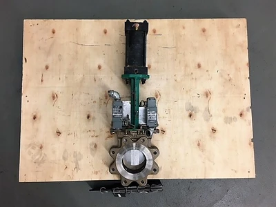Rovalve 4"-150 Knife Gate Valve Air Operated