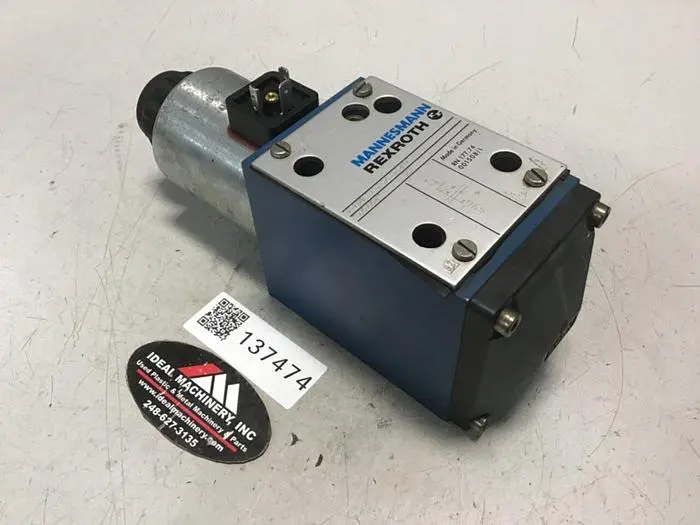Used REXROTH 54WE10C32/CG24N9Z4 Valves/Fittings Michigan US | Ideal Machinery #603610