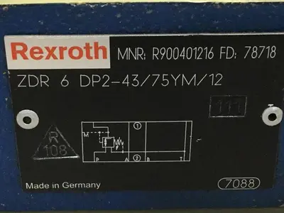 USED REXROTH ZDR6DP2-43/75YM/12