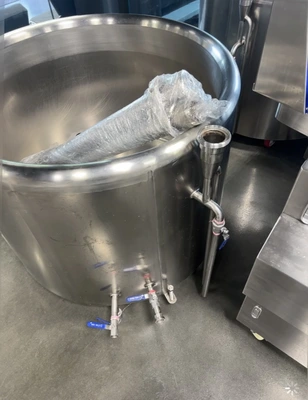 USED Steam Kettle 90 Gallon