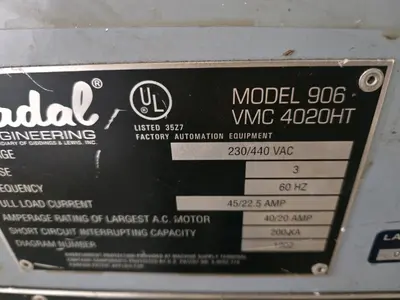 USED 1997 FADAL VMC-4020HT