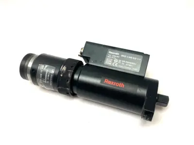 USED BOSCH REXROTH SPINDLE TORQUE TRANSDUCER W/ GEAR UNIT 19.3:1 RATIO 4GE19 SZ4