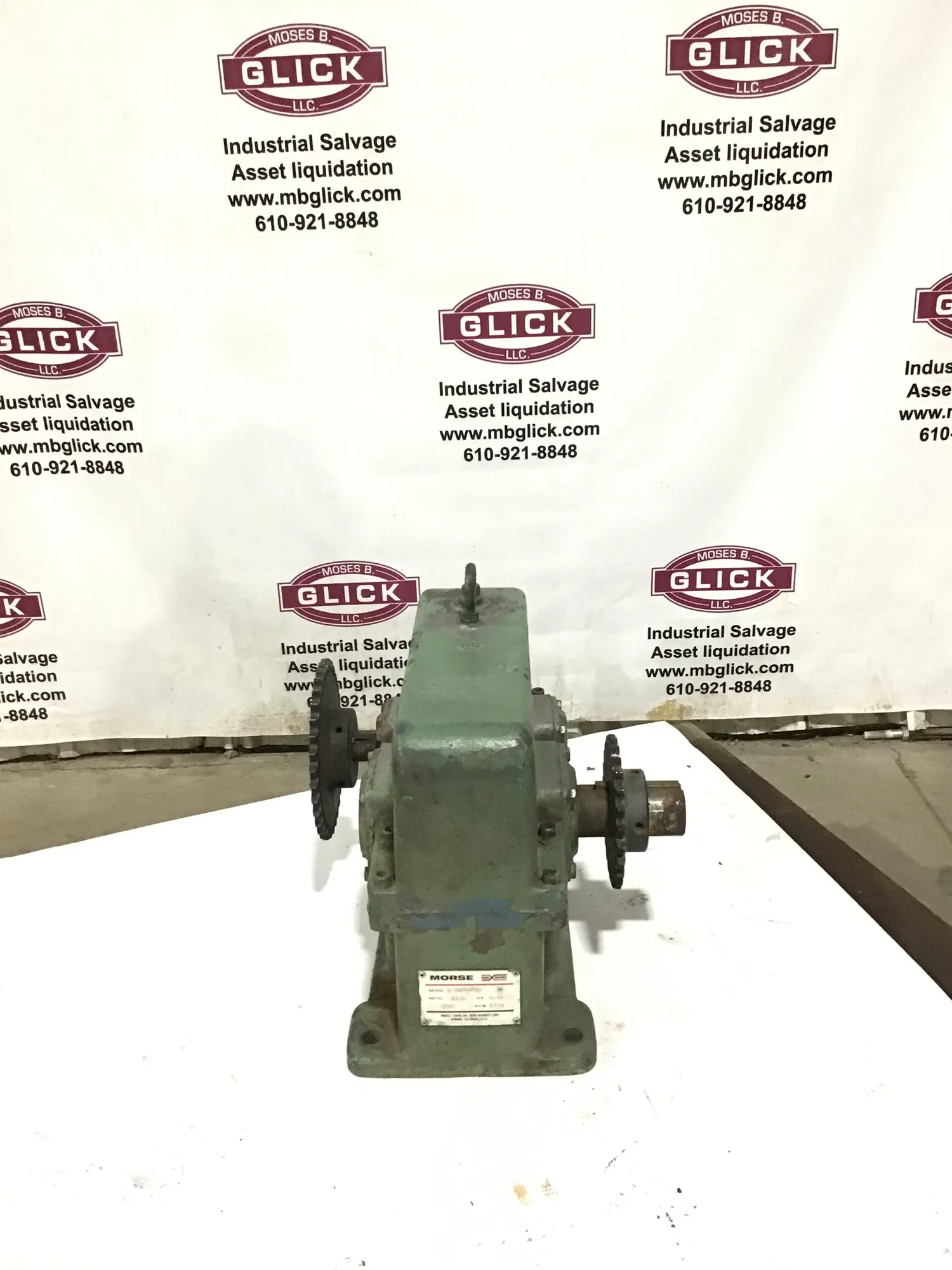 Morse A-80NG0005 Industrial Parallel-Shaft Worm Gear Speed Reducer
