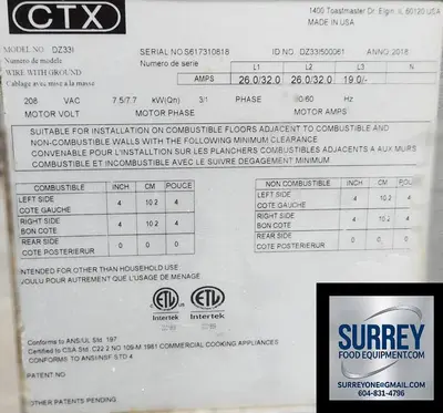 USED CTX DZ331
