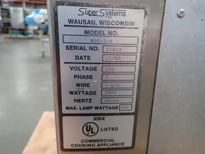USED SUPER SYSTEMS INC. NCO-2-H