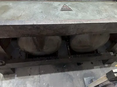 200 TON CLEARING MODEL S2-200-72-36 STRAIGHT SIDE SSDC STAMPING PRESS, 12" STROKE: STOCK #12979