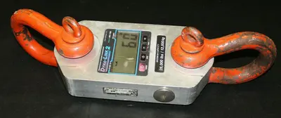 25,000 LBS DYNA-LINK MODEL MSI-7300F DIGITAL CRANE SCALE: STOCK #12178