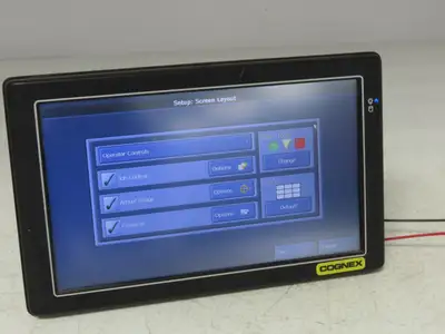 ICOP 825-0428-1R Cognex 9" Resistive Touch Panel 1024x600 LCD Screen PMX-090T