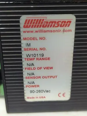 Used WILLIAMSON MODEL IM Misc Electrical & Power Parts Ohio US | Surplus Asset Holdings #1237390