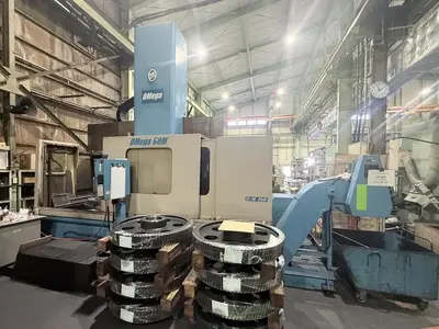 Used 2003 O-M OMEGA 60M Vertical Boring Mills (incld VTL) Georgia US | Shub Machinery #793764