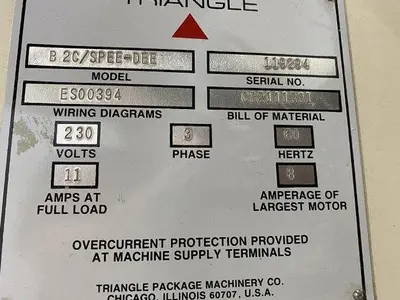 USED TRIANGLE B 2C / SPEE-DEE