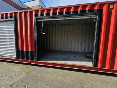 40ft Shipping Container w/ 3 Roll-up Door CX04-40KL
