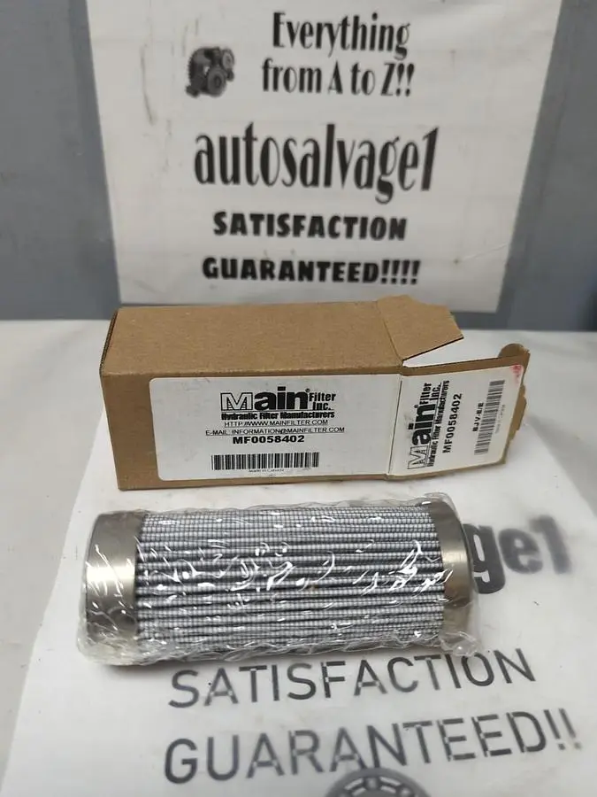 New | in-Stock MAIN FILTER MF0058402 Filters Ohio US | Surplus Asset Holdings #1244180