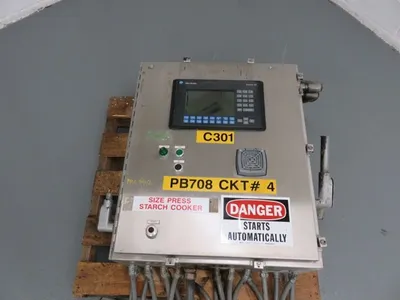Size Press Starch Cooker Control Box