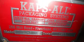 Used KAPS _UNKNOWN_ Bottle Orienters Connecticut US | DMC Industries #1281694