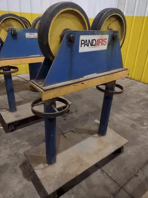 6,000 LB PANDJIRIS MODEL PIPER 3 TANK TURNING ROLLS, DRIVE & IDLERS, 110V : YOBRO 24750