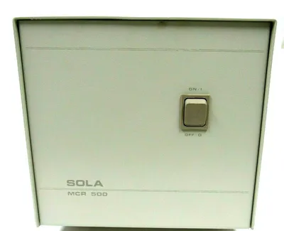 NEW SOLA 63-13-150-06 CONSTANT VOLTAGE POWER CONDITIONER 631315006