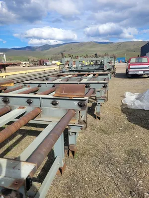 USED 2017 EMS EQUIPMENT ROLLER CONVEYORS AND TRANSFERS