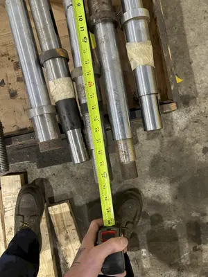 2.5" DAHLSTROM ROLLFORMER PARTS, SHAFT ARBORS, GEARS, SIDE PASSES & MORE: STOCK #22621