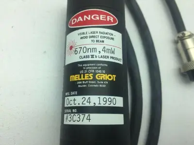 Melles Griot 06DLL603 Diode Laser Head