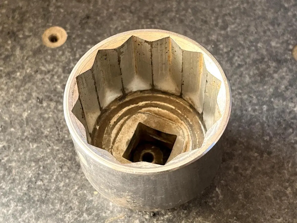 12-Point Chrome SAE 2" Socket with 3/4" Drive