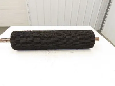 Intelligrated 28" Conveyor Lagged Grip Top Pulley 6"x 26-3/4"W 1-7/16" Shaft