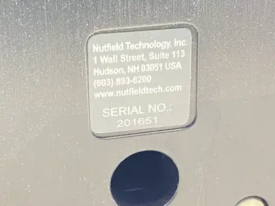 USED NUTFIELD TECHNOLOGY LASER SCANNER HEAD