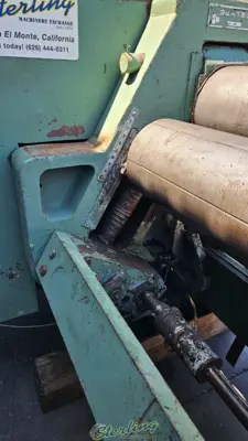 Used BERTSCH #8-B Plate Bending Rolls including Pinch California US | Sterling Machinery Exchange #1467064