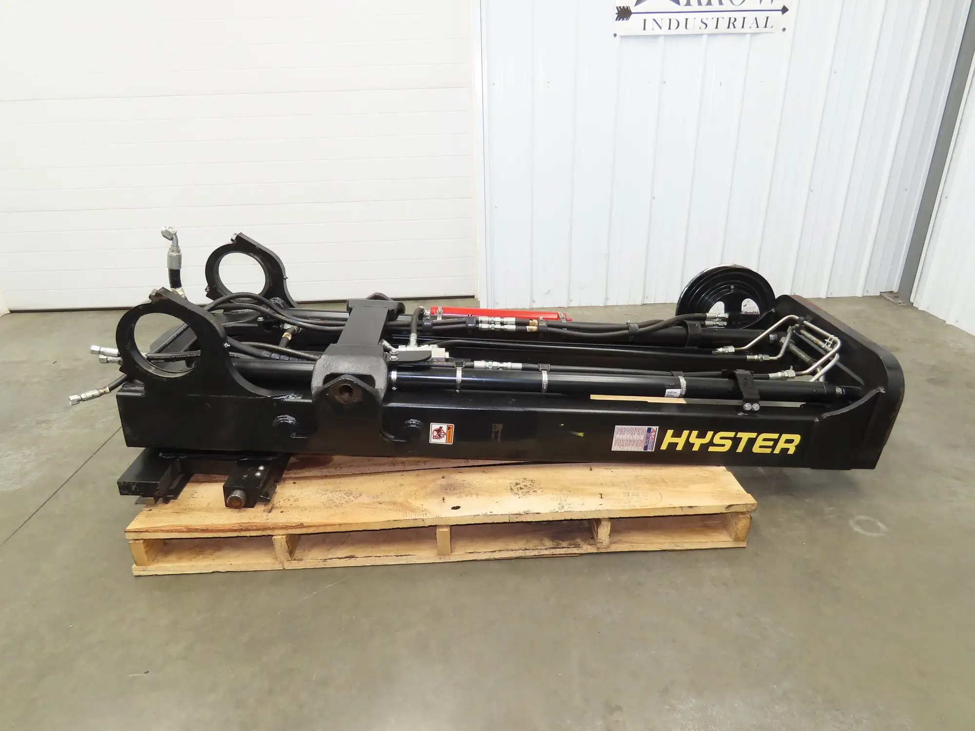 Hyster E80XN Forklift Mast Class IV 2 Stage 4 Lever 144.7" Lift 7000lb READ
