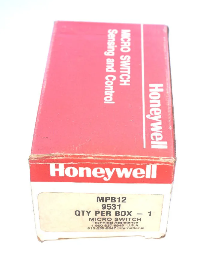 NEW HONEYWELL MPB12 MICRO SWITCH