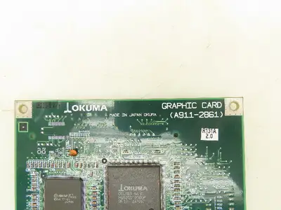 Okuma 1911-2861 PLC Graphic Circuit Board Card Module