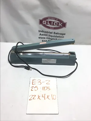 Midwest Pacific MP-16 Electric Impulse Heating Sealer 120 Volts 600 Watts