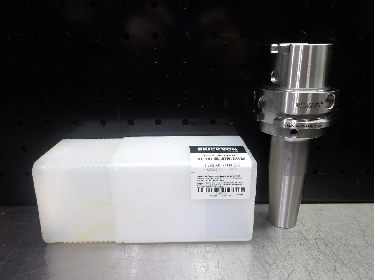 Erickson HSK63A 10mm Shrink Fit Tool Holder 120mm Pro HSK63AHPVTT10120M (LOC2167)