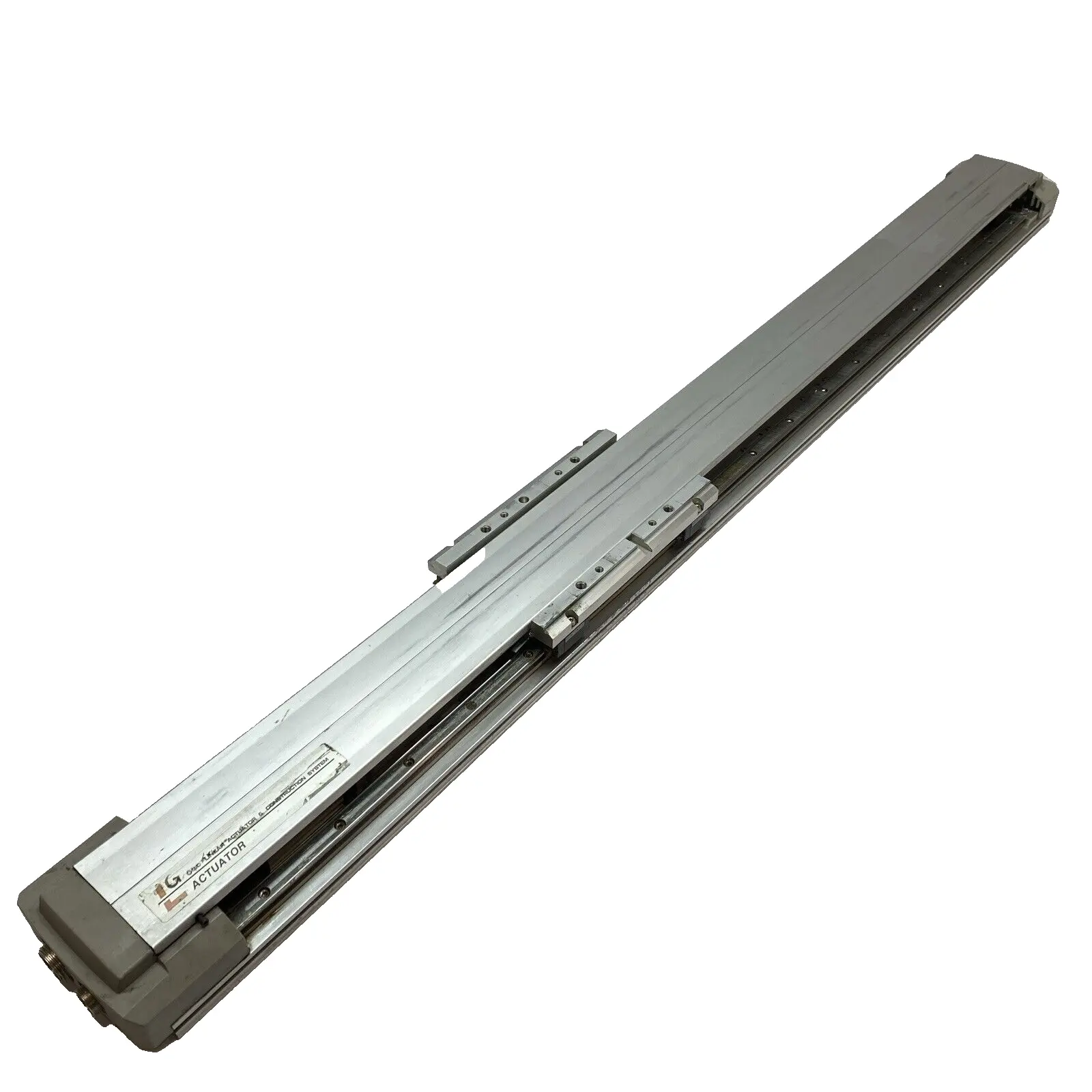 Used SMC Low Profile Single Axis Electric Actuator 900mm Stroke Linear Actuators Michigan US | Maverick Industrial Sales #1459716