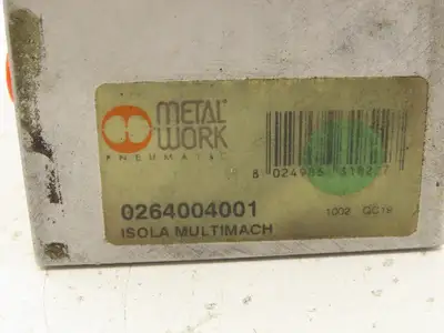Metal Work Pneumatic NSV F8 G8 H8 SES NC Solenoid Valve Island Multimach