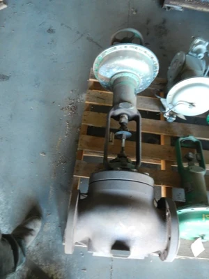 Fisher 6" 125 Rating, Iron Flanged Control Valve