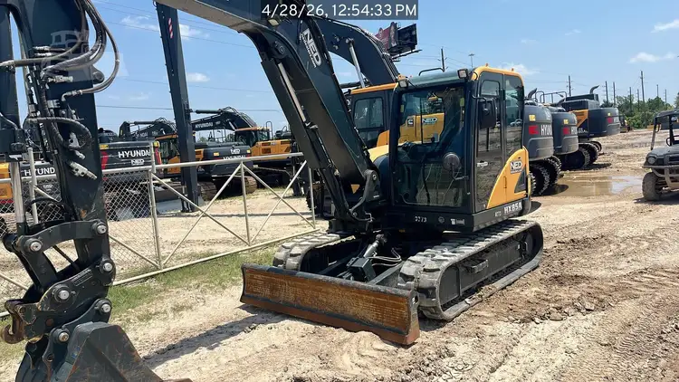 Used 2024 HYUNDAI HX85A Crawler Excavators Texas US | National Equipment Dealers #1422354