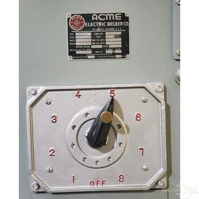 USED ACME ELECTRIC WELDER 2-24-30